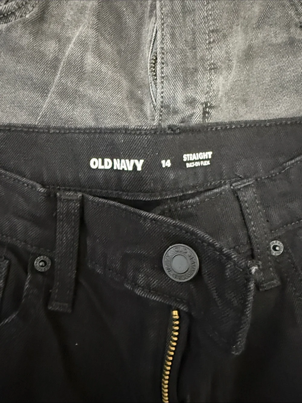 Old Navy Boys Jeans Duo — Black & Gray